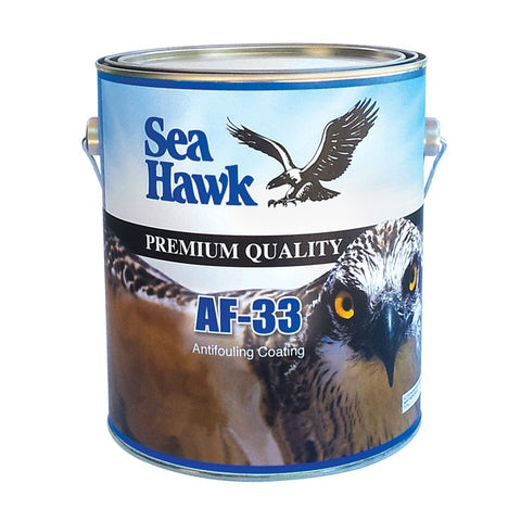 Sea Hawk AF33 Antifouling Paint (Black)- 1 Gallon