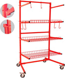 3 Shelf Parts Cart