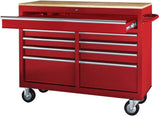 9 DRAWER WOODEN-TOP MOBILE CABINET