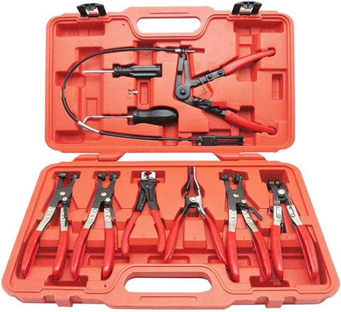 9PC  HOSE CLAMP PLIERS KIT