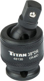 Titan 3/8-Inch Drive Impact Universal Joint Socket