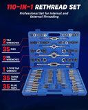 110 PCS Metric Tap and Die Set