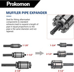 3Pc Tail Pipe/Tube Expander Set 1/18" to 3-1/2"