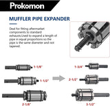 3Pc Tail Pipe/Tube Expander Set 1/18" to 3-1/2"