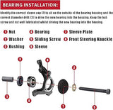 23 Piece Front Wheel Bearing Removal Kit