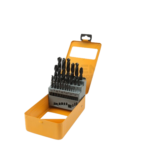 25PCS HSS TWIST DRILL BIT SET