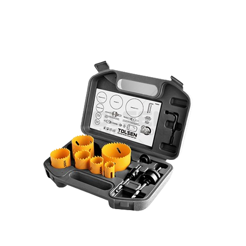 9PCS BI-METAL HOLE SAW SET