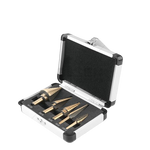 5PCS BLACK & GOLD STEP DRILL BIT SET