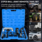 21 Piece Ball Joint Service Kit