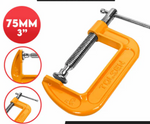 Yellow powder coated G-CLAMP