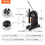 VEVOR 3 Ton Arbor Ratchet Press
