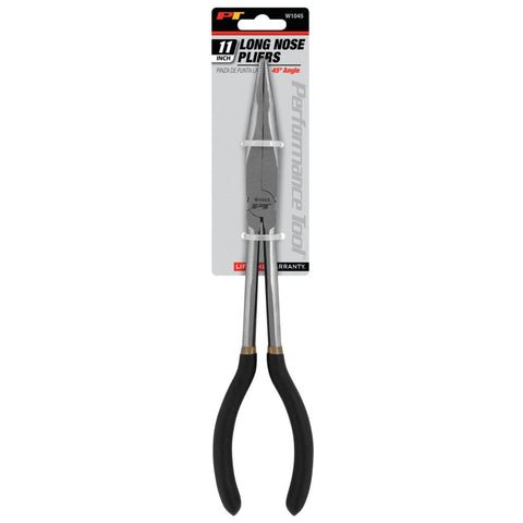 Performance Tool 11" 45 Deg. Long Handle Pliers