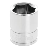 3/8" Dr. 6pt Single Socket - Performance Tool