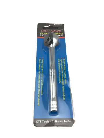 Cal-Hawk 1/4" Drive Mechanic Ratchet Handle