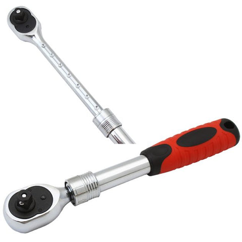 1/2″ Extendable Telescopic Ratchet Wrench Handle