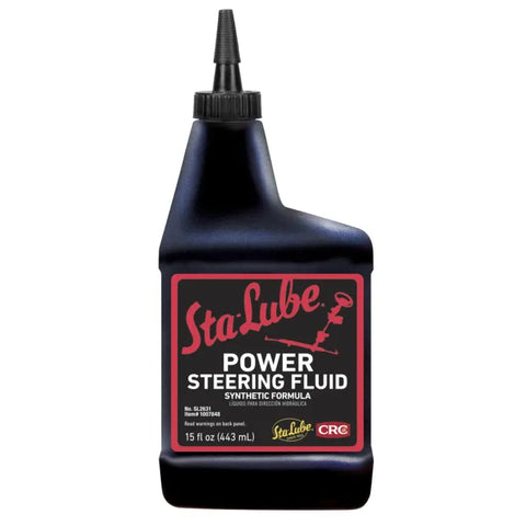 CRC Sta-Lube Power Steering Fluid - Synthetic Formula, 15 FL OZ (Case)