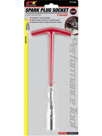 Performance Tool W1125C Universal Spark Plug Tool Socket, 13/16