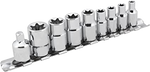 Performance Tool 9-Piece External Star Socket Set