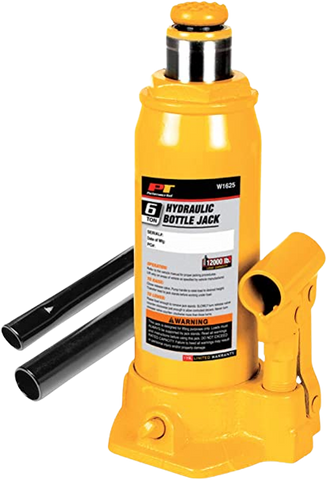 Performance Tool 6-Ton (12,000lbs.) W1625 Hydraulic Bottle Jack