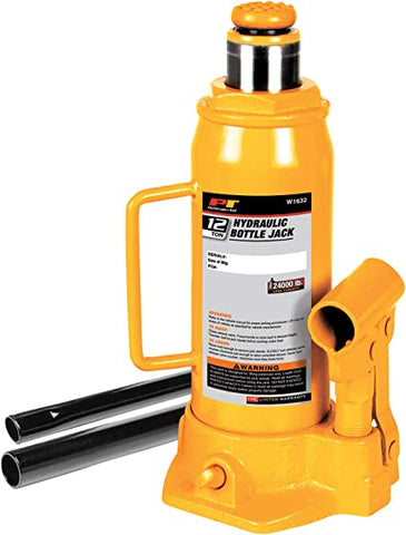 Performance Tool 12-Ton (24,000lbs.) W1632 Hydraulic Bottle Jack