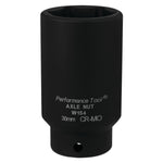 Performance Tool 36mm FWD Axle Nut Socket CrMo