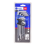 Alcor Hex Key Ball End Long 9-Piece SAE