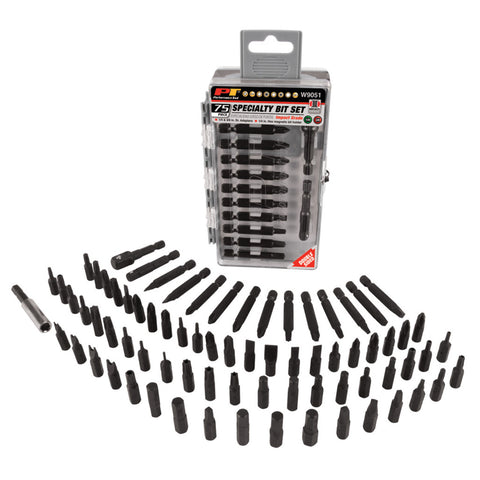 75 pc. Impact Specialty Bit Set - Performance Tool