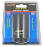 Cal-Hawk 1/2" Drive x 30mm Deep Spindle Axle Nut Socket