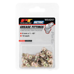 Performance Tools 10 pk. 6mm x 1 45 Deg. Grease Fitting