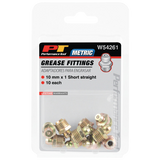 Performance Tools 10 pk. 10mm x 1 Short Straight