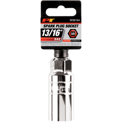 Performance Tool 13/16" Spark Plug Socket
